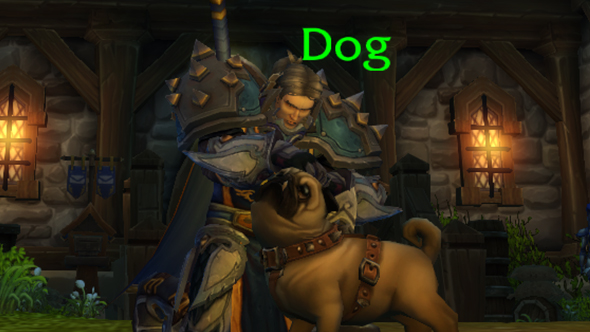 Example: Pet Dog in World of Warcraft
